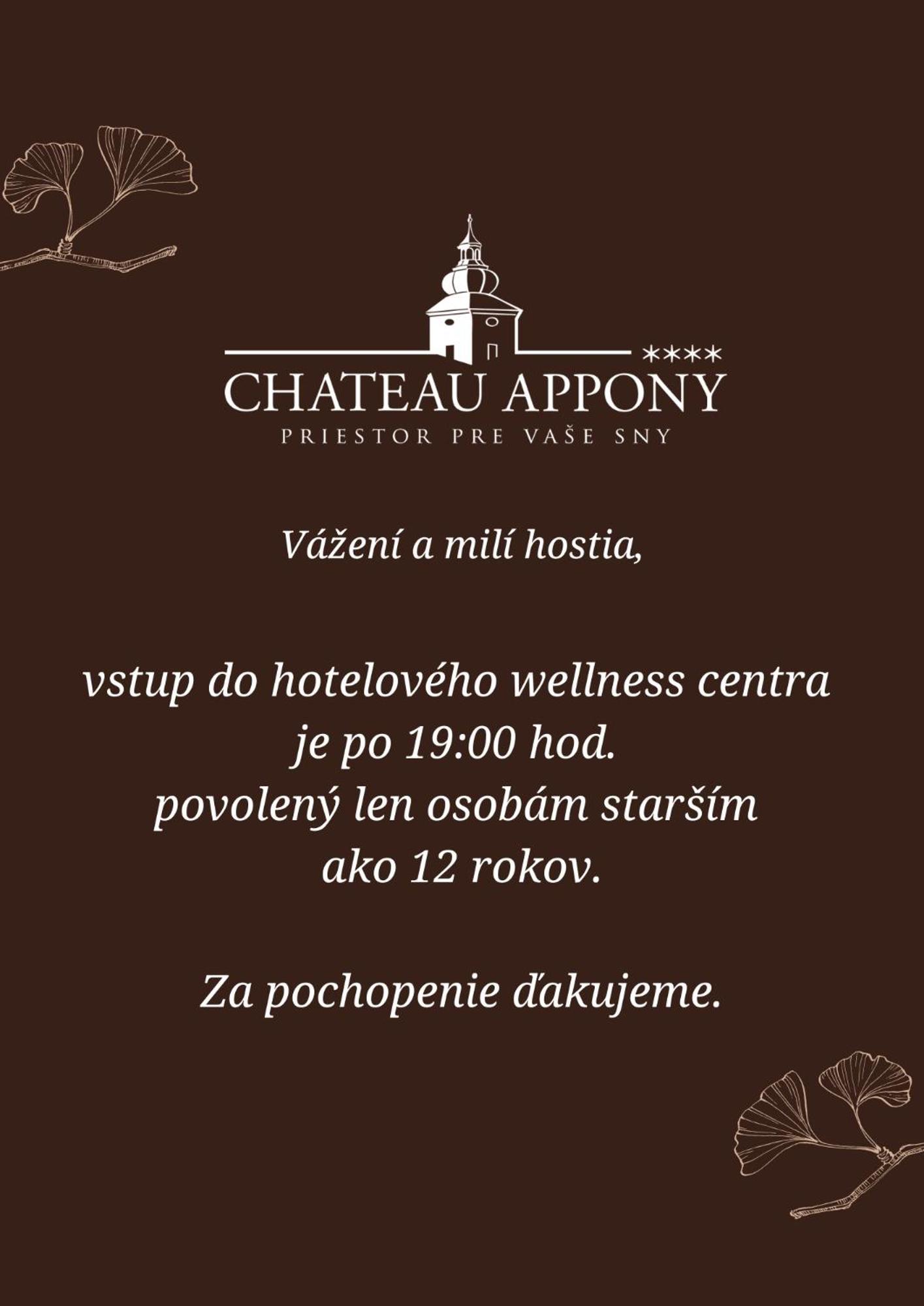 Chateau Appony Exterior foto
